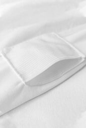 Neel Blue 10pcs Spandex Dining Chair Cover, Slipcover with Chair Band in White - thumbnail 7