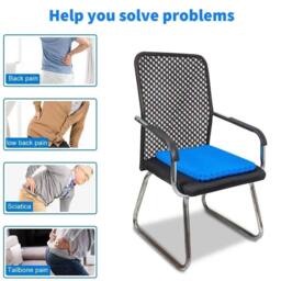 Kelvenix Gel Seat Cushion Blue(38*33*2.5cm) in Blue - Size: 100 cm x 190 cm - thumbnail 5