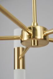 BHS Lighting Lois Chandelier in Metallic Gold - thumbnail 3