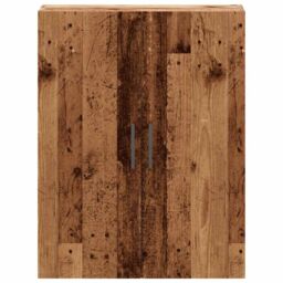 Berkfield Home Wall Mounted Cabinet Old Wood 69.5x34x90 cm in Brown - thumbnail 4