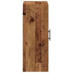 Berkfield Home Wall Mounted Cabinet Old Wood 69.5x34x90 cm in Brown - thumbnail 5