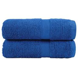 Berkfield Home Premium Soap Towels SOLUND 2pcs Blue 30x30cm 600gsm - thumbnail 2