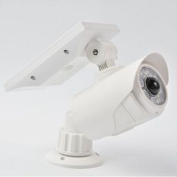 Leaper Solar Burglar Alarm Body Sensor Light Simulation Monitor Lights in White