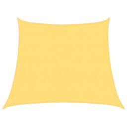Berkfield Home Sunshade Sail 160 g/m ² Beige 3/4x3 m HDPE in Yellow - thumbnail 2