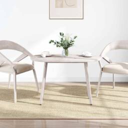 Berkfield Home Table Top White 100x50x2.5 cm Solid Wood Pine Oval