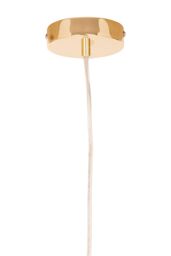 Orsina Contemporary Triangular Pendant Light, Lightweight & Durable Pendant Light, Versatile Ceiling Light in Gold - thumbnail 3