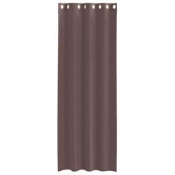 Berkfield Home Voile Curtains with Grommets 2 pcs Brown 140x300 cm - thumbnail 4