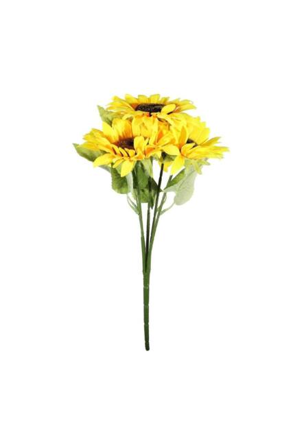 KDMD Essential Sunflower Bush 50cm 2 Pack in Yellow - image 1