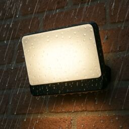 CGC Lighting 'Parry' 15W LED Floodlight Black Body with Full Front White Opal Diffuser 1300lm 4000k - thumbnail 4