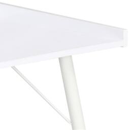 Berkfield Home Desk White 90x50x79 cm - Size: 90 x 50 x 79 cm - thumbnail 5