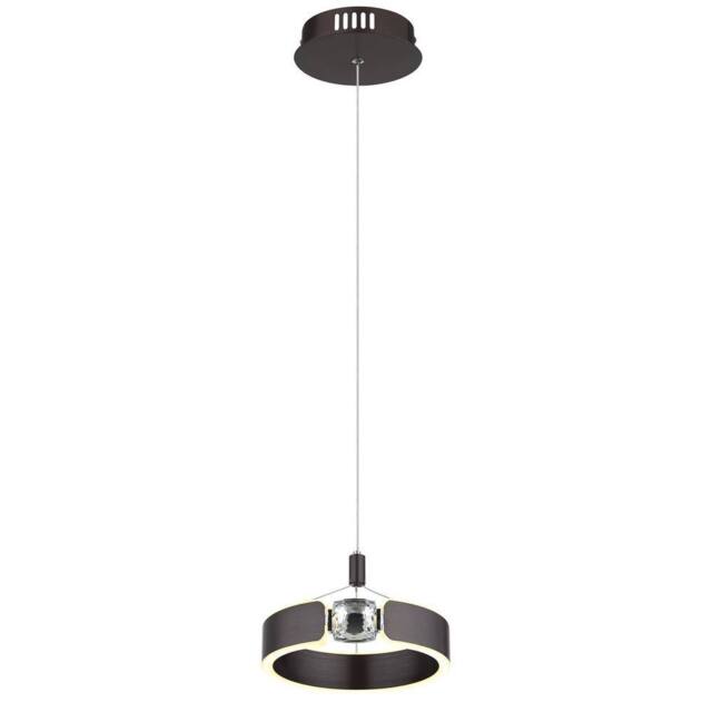 Netlighting Hendricks Pendant Ceiling Light Bronze Colored Brushed LED 3000K in Brown - image 1