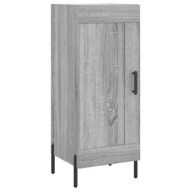 Berkfield Home Sideboard Grey Sonoma 34.5x34x90 cm Engineered Wood - image 1