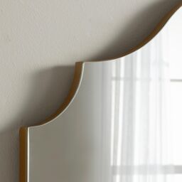 Yearn Mirrors Precious Arch Overmantle Mirror in Gold - thumbnail 2