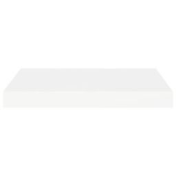 Berkfield Home Floating Wall Shelves 2 pcs White 40x23x3.8 cm MDF - thumbnail 5