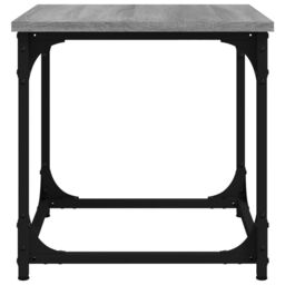 Berkfield Home Side Table Grey Sonoma 40x40x40 cm Engineered Wood - Size: 40 x 40 x 40 cm - thumbnail 6