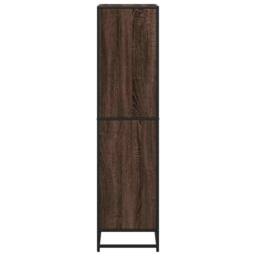 Berkfield Home Bookcase Brown Oak 60x35x139 cm Engineered Wood - Size: 60 x 35 x 139 cm - thumbnail 5