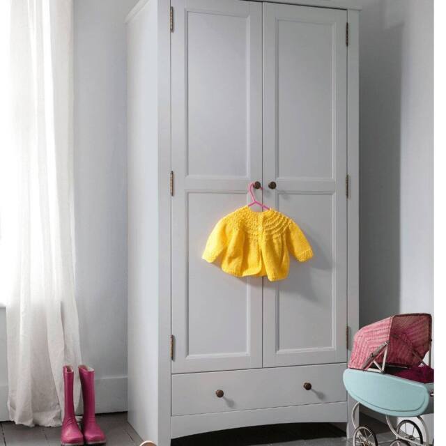 Nöa and Nani Birte Wardrobe with Storage in White - image 1