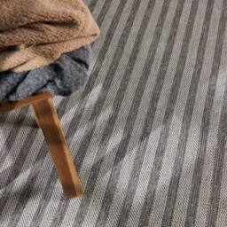 Ted Baker Indoor Outdoor Flatweave Linley Rug Striped in Grey - Size: 160 cm x 230 cm - thumbnail 8