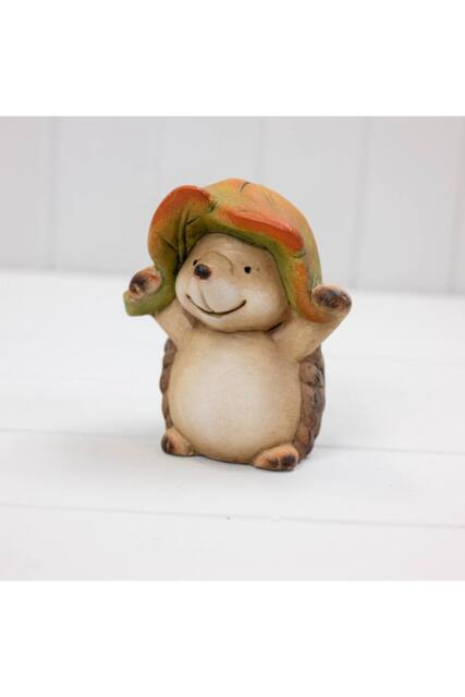 KDMD Brown Textured Ceramic Hedgehog - image 1