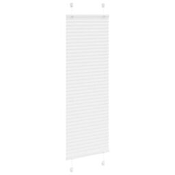 Berkfield Home Pleated Blind White 50x100 cm Fabric Width 49.4 cm Polyester - thumbnail 3