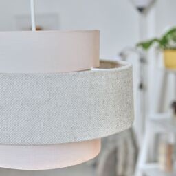 ValueLights Weaver Pink Ceiling Pendant Shade - thumbnail 5