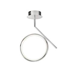 Netlighting Olimpia Ceiling 20W LED 3000K 1500lm IP20 Chrome in Grey - thumbnail 1
