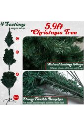 Deco Express Christmas Tree 1.8m in Green - thumbnail 2