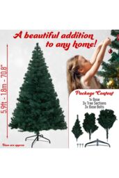 Deco Express Christmas Tree 1.8m in Green - thumbnail 6