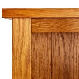 Berkfield Home 5-Tier Bookcase 70x22x140 cm Solid Oak Wood in Brown - Size: 70 x 22 x 140 cm - thumbnail 5