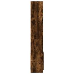 Berkfield Home Highboard¬†Smoked Oak 92x33x180 cm Engineered Wood in Brown - Size: 92 x 33 x 180 cm - thumbnail 6
