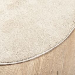 Berkfield Home Rug OVIEDO Short Pile Beige √ò 120 cm - Size: Medium - thumbnail 4
