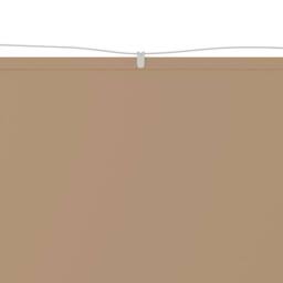 Berkfield Home Vertical Awning Taupe 140x600 cm Oxford Fabric - thumbnail 1