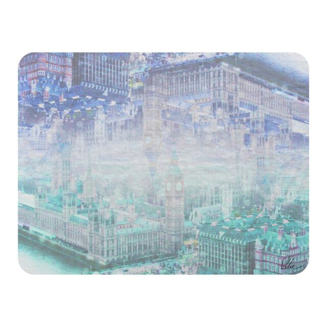 Benjamin Tate Design Inception London Blanket in Natural - Size: 120 cm x 150 cm - image 1