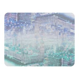 Benjamin Tate Design Inception London Blanket in Natural - Size: 120 cm x 150 cm - thumbnail 1
