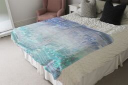 Benjamin Tate Design Inception London Blanket in Natural - Size: 120 cm x 150 cm - thumbnail 3