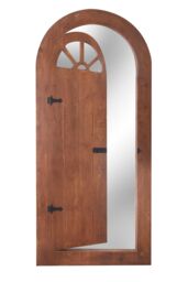 Primrose 6ft x 2ft 8in Glass Illusion Mirror Gate - by Reflect™ in Silver - thumbnail 2