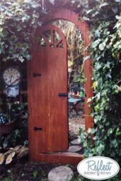 Primrose 6ft x 2ft 8in Glass Illusion Mirror Gate - by Reflect™ in Silver - thumbnail 5