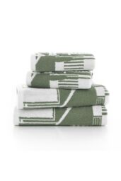Lobster Creek Luxury 100% Cotton Supersoft 550gsm Kings Parade Towels - Deyongs 1846 in Olive - thumbnail 2