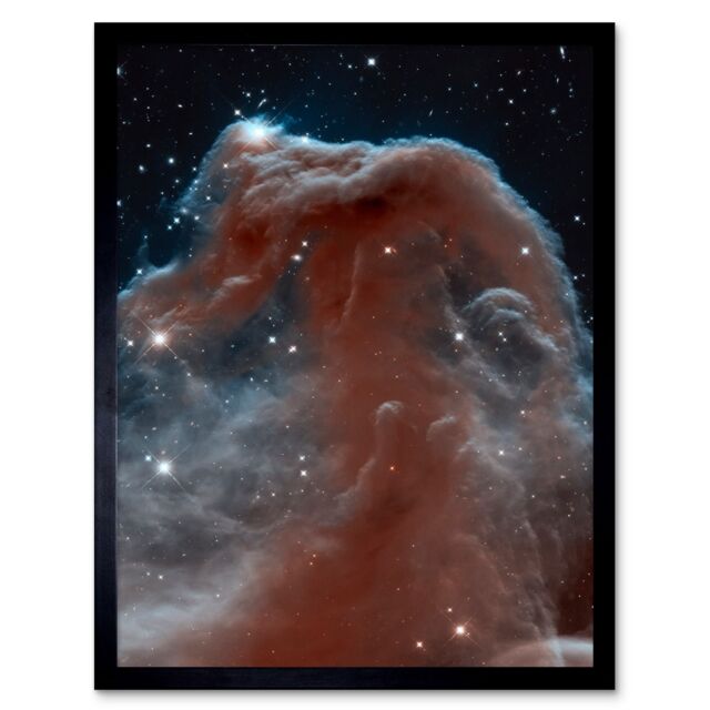 Artery8 Hubble Space Telescope Image Horsehead Nebula In Orion Constellation Star Birthing Ethereal Formation Rising From Interstellar Clouds Art - image 1