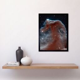 Artery8 Hubble Space Telescope Image Horsehead Nebula In Orion Constellation Star Birthing Ethereal Formation Rising From Interstellar Clouds Art - thumbnail 2