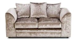 Furniture 786 Bella Crushed Velvet 2 Seater Sofa in Gold - thumbnail 2
