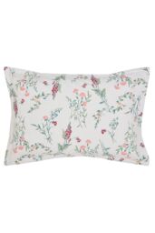 Sanderson 'Alnwick Gardens' Cotton Duvet Cover Set in Cream - Size: King - thumbnail 3