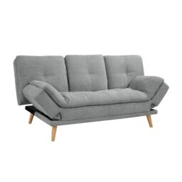 Home Detail Lilly Sofa Bed With Adjustable Armrests in Grey - Size: 3 Seater - thumbnail 3