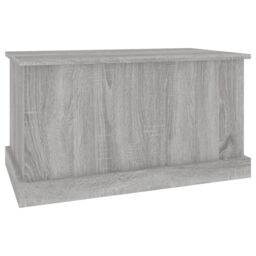 Berkfield Home Storage Box Grey Sonoma 70x40x38 cm Engineered Wood - Size: 70 x 40 x 38 cm - thumbnail 5