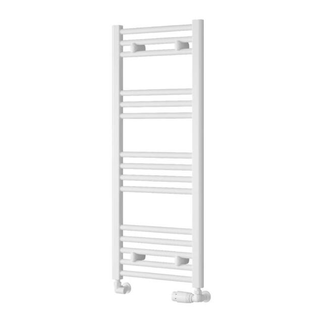 Bathroom Kingdom Capo White Straight Heated Towel Rail 1000x400 - image 1
