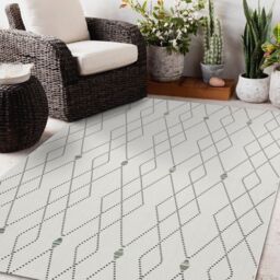 RugsX Color Rug in White - Size: 80 cm x 150 cm - thumbnail 4