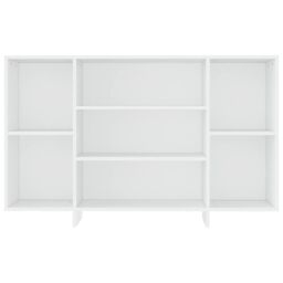 Berkfield Home Sideboard White 120x30x75 cm Engineered Wood - Size: 120 x 30 x 75 cm - thumbnail 5