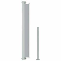 Berkfield Home Patio Retractable Side Awning 180x500 cm Grey - thumbnail 5