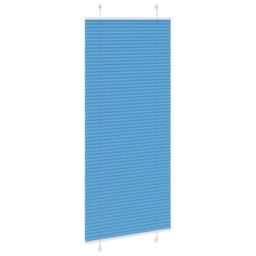 Berkfield Home Pleated Blind Blue 95x200 cm Fabric Width 94.4 cm Polyester - thumbnail 4