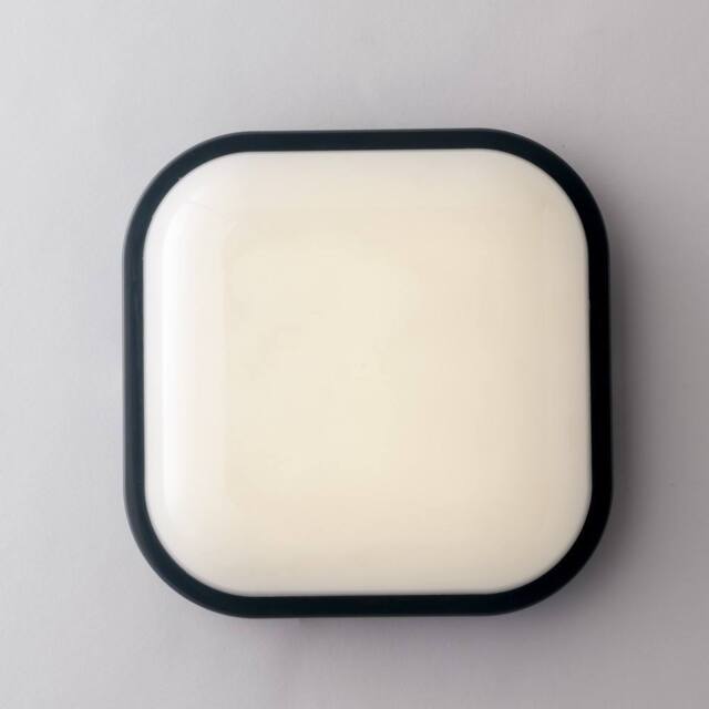 Netlighting EVER LED Outdoor Flush Anthracite IP65 2400lm 4000K 22.1x22.1x7.2cm in Black - Size: 22.1x22.1x7.2 cm